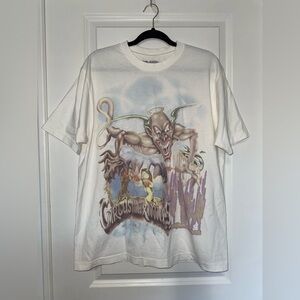 Travis Scott World Tour White Graphic Tee